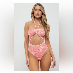 One piece bathing suit